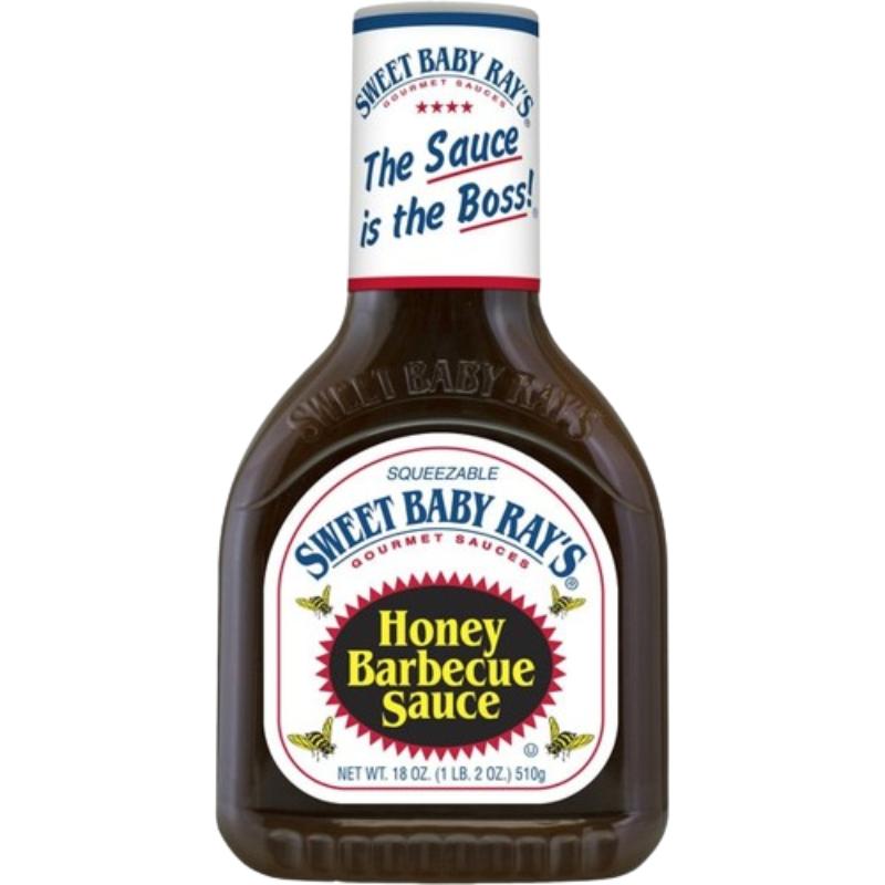 SALSA BARBACOA MIEL BABY RAY`S BOTE 510GR